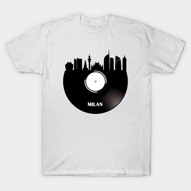 Milan Vinyl T-Shirt by Ferrazi